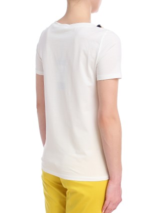 Біла футболка WEEKEND MAX MARA : фото 4 - Invogue